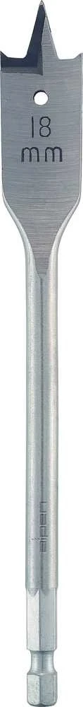Grąžtas 5 plokščių medienos grąžtų rinkinys: 16, 18, 20, 22, 24/152 mm, 1/4 colio „Alpen“ [0023700015100]