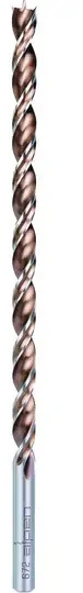 Grąžtas 6 prailgintų spiralinių grąžtų rinkinys medienai, 3–10 mm, „Timber Twist“, „Alpen“ [0067200006100]