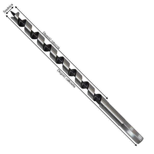 Grąžtas Makita Spiralinis gražtas 26x400mm D-07521