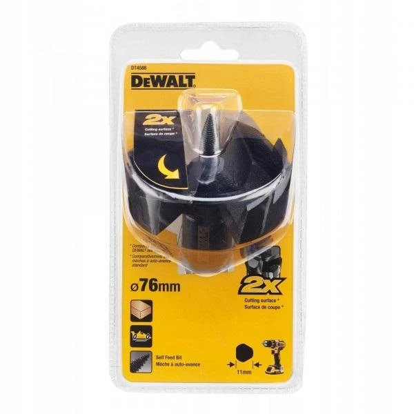 Grąžtas DEWALT 76 mm SAVO GRĘŽIMO GRĄŽAS