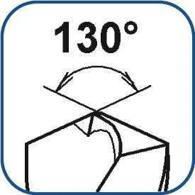 kobalto metalo grąžtas HSS-Co 6,8 mm, su šlifuota 3 briaunų ALPEN rankena [0065600680100]
