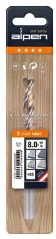 sukamasis grąžtas medienai 12,5 mm, Timber Twist serija, Alpen [0067101250100]