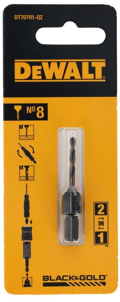 Grąžtas DEWALT GILINTUVAS „FLIP AND DRIVE“ SISTEMAI 8mm