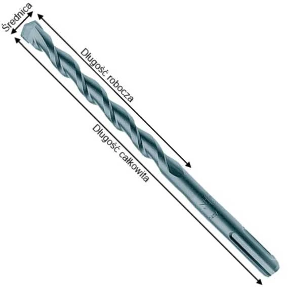 Makita SDS-PLUS Grąžtas 8x260mm STANDARD D-00153