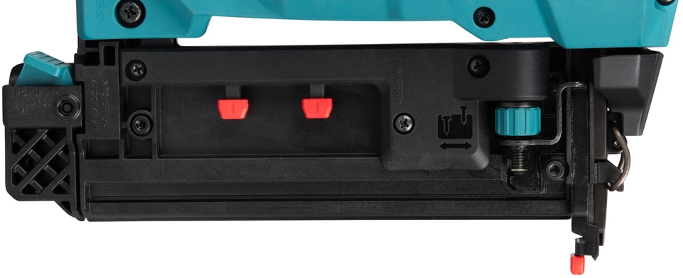 Makita DBN501ZJ Akumuliatorinis smeigiakalis LXT® 18V Li-Ion; BL-motor, 18 GA; ( 1,2mm ) 15-50mm, MAKPACK, Be akumuliatorių ir kroviklio!