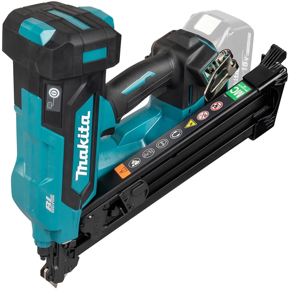 Akumuliatorinė vinių kalimo mašina apvaliagalvėms vinims 38-64mm, LXT, 18V, Makita [DBN640ZK]