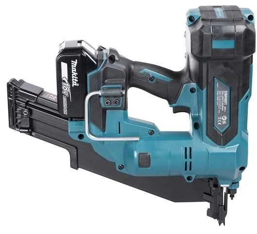 Akumuliatorinis vinių kalimo įrankis apvalioms vinims 50–90 mm, 18 V, Makita [DBN901RTE] 2 x 5,0 Ah, LXT