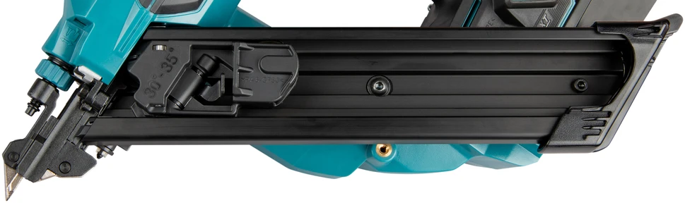 Akumuliatorinė vinių kalimo mašina apvaliagalvėms vinims 38-64mm, LXT, 18V, Makita [DBN640ZK]
