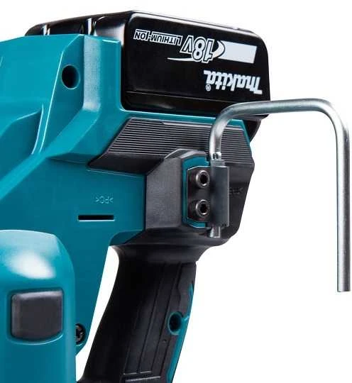 Akumuliatorinis vinių kalimo įrankis apvalioms vinims 50–90 mm, 18 V, Makita [DBN901RTE] 2 x 5,0 Ah, LXT