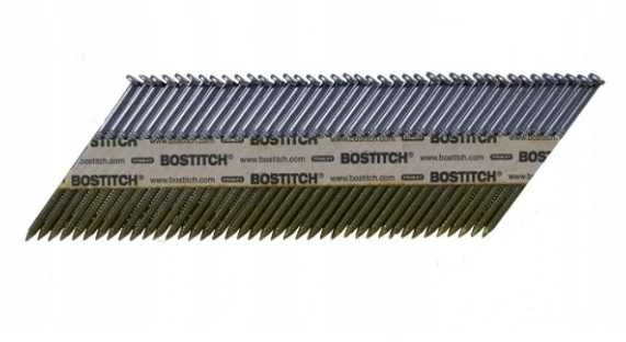 Vinys Bostitch; 2,8x50 mm; 33°; 2200 vnt.; rifliuotu koteliu; galvanizuoti