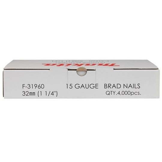 MAKITA vinys 15GA 1,4x32mm /4000vnt.