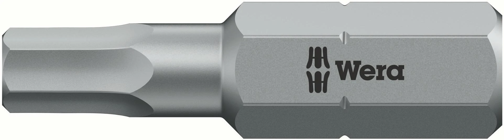 Atsuktuvo antgalis WERA 840/1 Z Hex-Plus BO 1/8" x 25 mm