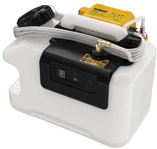 Slėgiminis vandens tiekimo indas DeWalt DCE6820N-XJ; 18 V; 15 l (be akumuliatoriaus ir pakrovėjo)