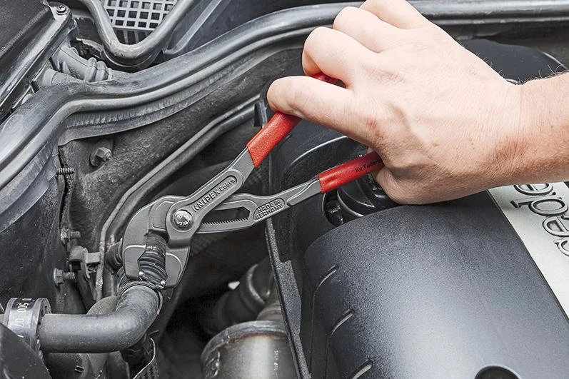 Spyruoklinių sąvaržų suspaudimo replės KNIPEX 85 51 250 AF
