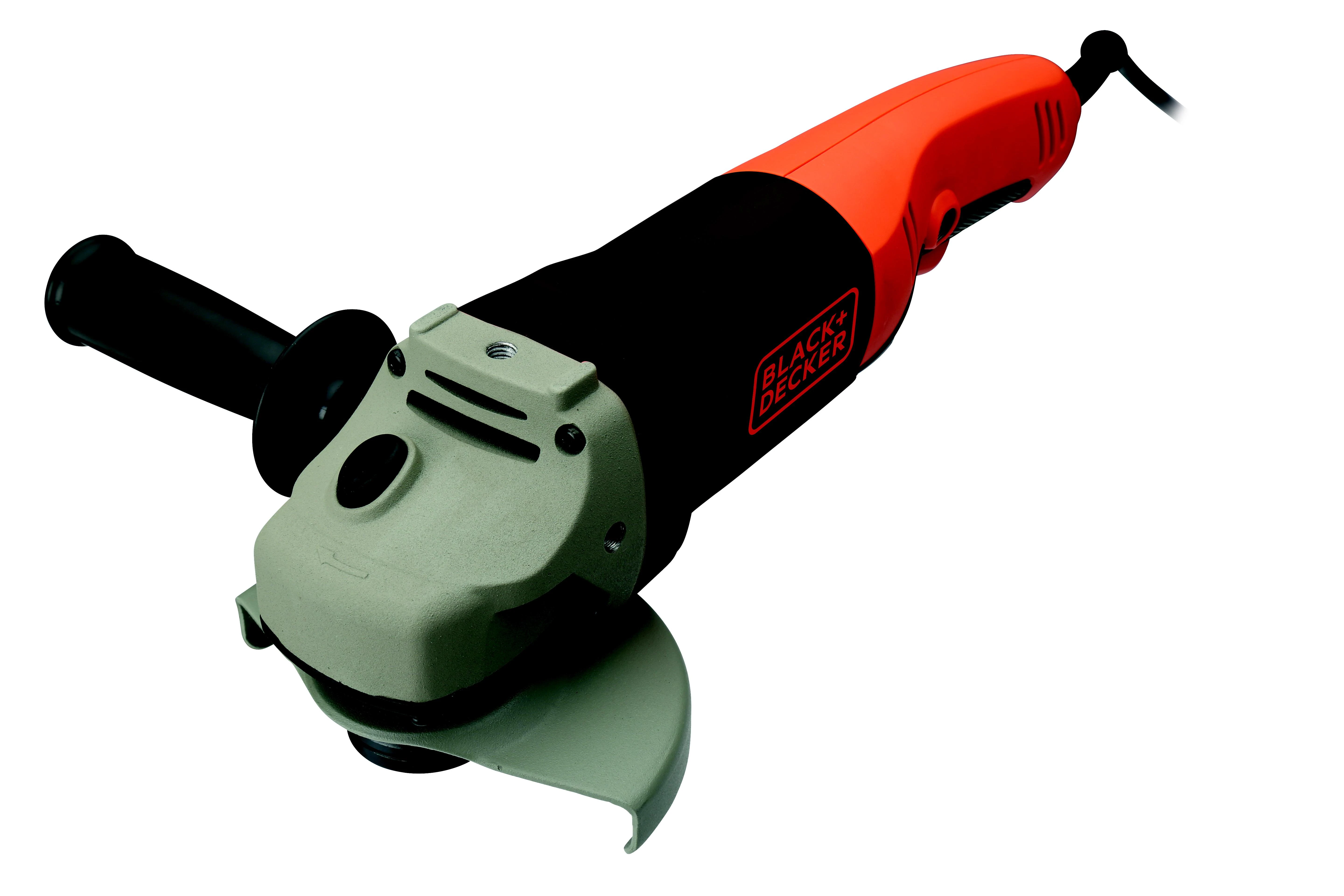Black & Decker Juodas + DECKER KAMPINIS ŠLIUOTUVAS 125mm 1200W KG1202K