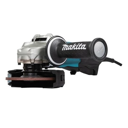 Makita GA5095X01 Kampinis šlifuoklis, 1900 W, 125 mm, SJS², AFT, Svirtinis jungiklis, 11500 min-1, antivibracinė šoninė rankena
