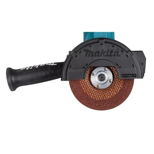 Makita GA5095X01 Kampinis šlifuoklis, 1900 W, 125 mm, SJS², AFT, Svirtinis jungiklis, 11500 min-1, antivibracinė šoninė rankena