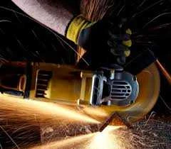 Kampinis šlifuoklis DeWalt DWE4557-QS; 2400 W; 180 mm