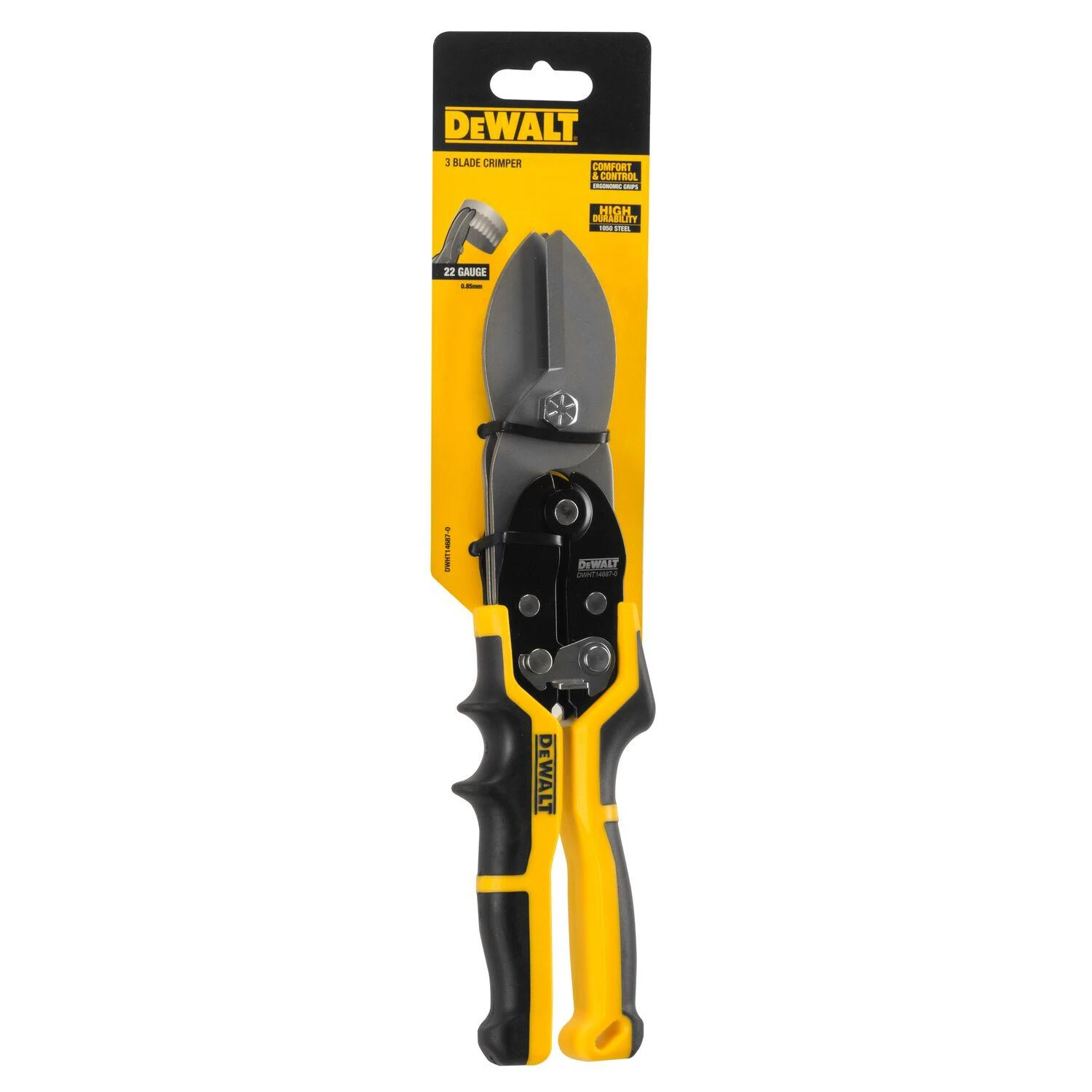 Skardos žirklės DeWalt DWHT14687; 267 mm; tiesios