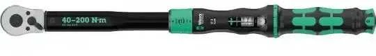 Wera dinamometrinis raktas CLICK-TORQUE C 3,1/2' X 40-200 NM