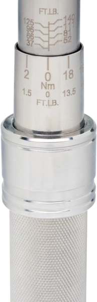 Mechaninis dinamometrinis raktas 12-60Nm ±4% (CW&CCW) 3/8" 406mm dviguba skalė, metalinis Bahco