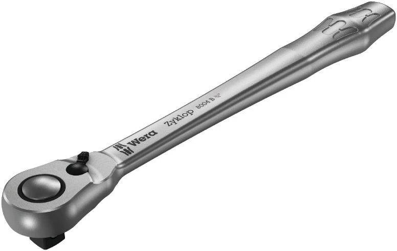 Terkšlė WERA su perjungimo svirtimi, 222mm, 72 dantys,3/8, 8004 B, tvirtas metalo su molibdenu lidinys