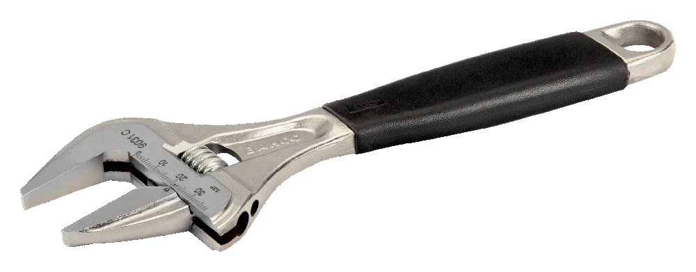 Švediškas reguliuojamas raktas 170 mm su plačiu 32 mm žiočių tarpu, Ergo, Bahco [9029 C]