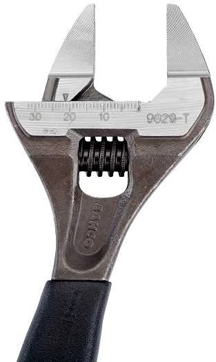 Bahco Reguliuojamas raktas plačiomis siaurintomis žiotimis 170mm max 32mm Ergo.