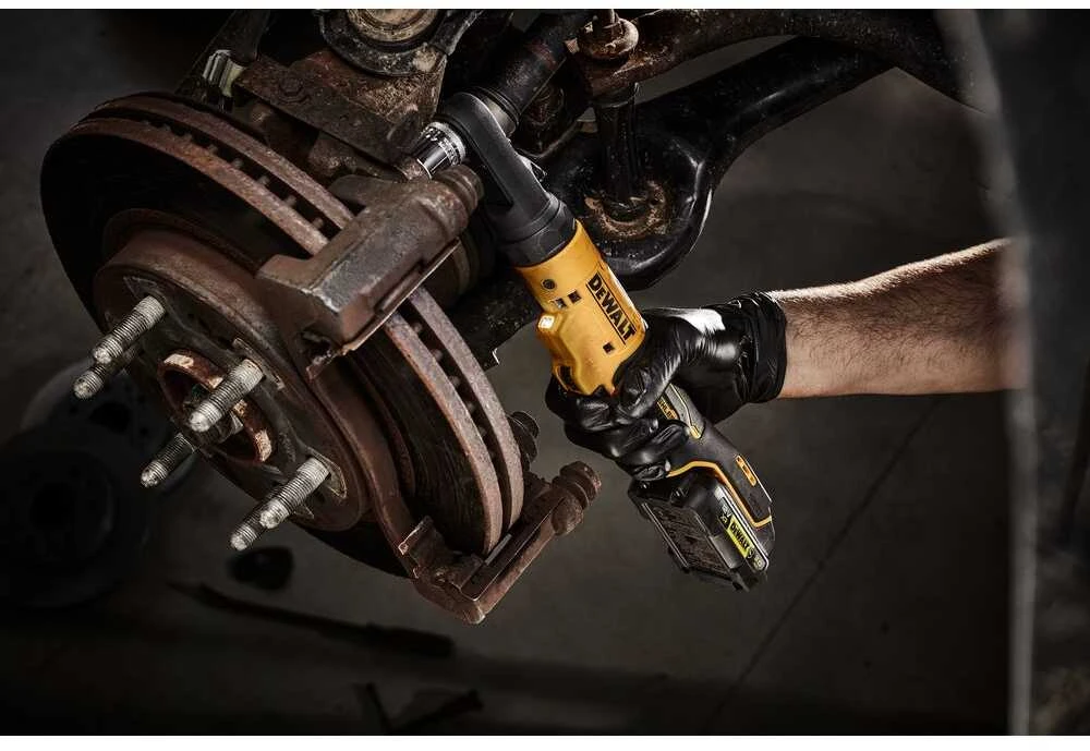 Akumuliatorinė terkšlė DeWalt DCF500L2G-QW; 12 V; 1/4''-3/8''; 75 Nm; 2x3,0 Ah akum.
