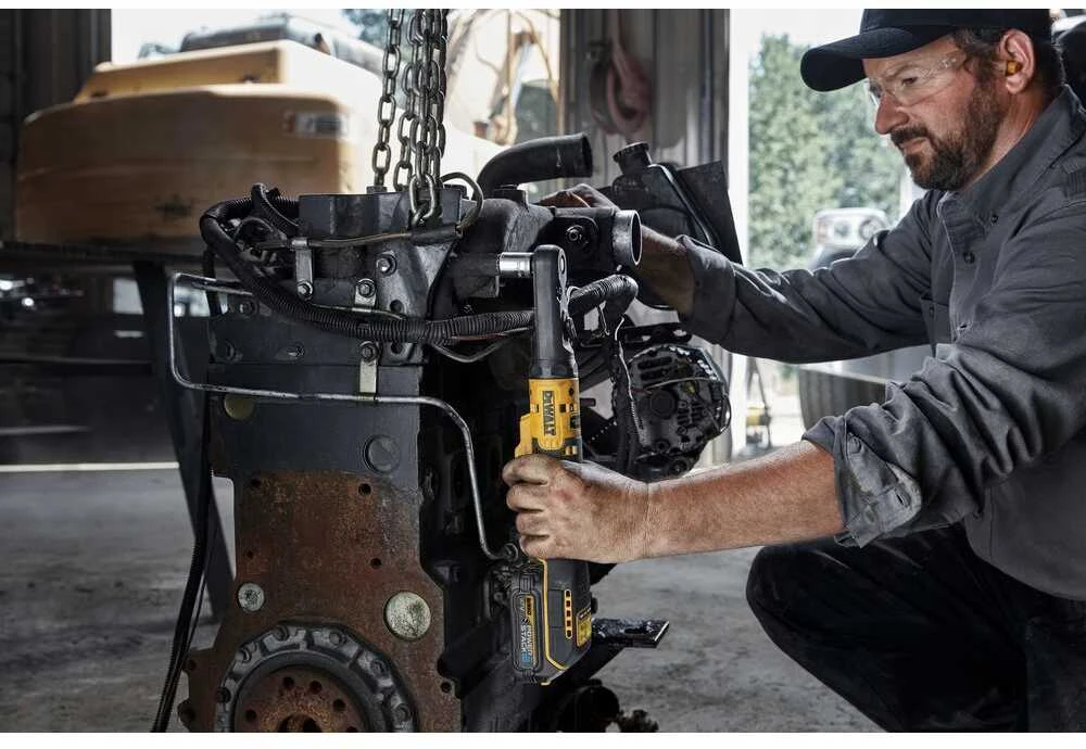Akumuliatorinė terkšlė DeWalt DCF510E2G-QW; 102 Nm; 1/2''; 3/8''; 18 V; 1x1,7 Ah akum.