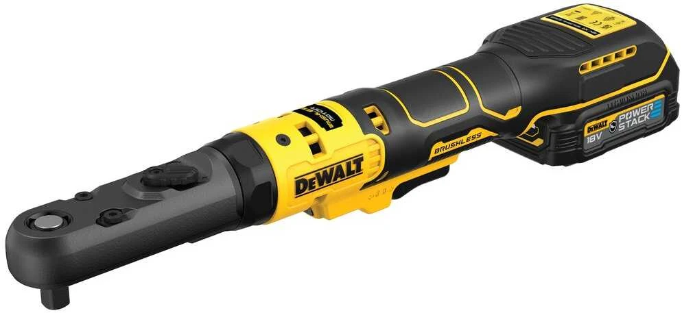 Akumuliatorinė terkšlė DeWalt DCF510E2G-QW; 102 Nm; 1/2''; 3/8''; 18 V; 1x1,7 Ah akum.