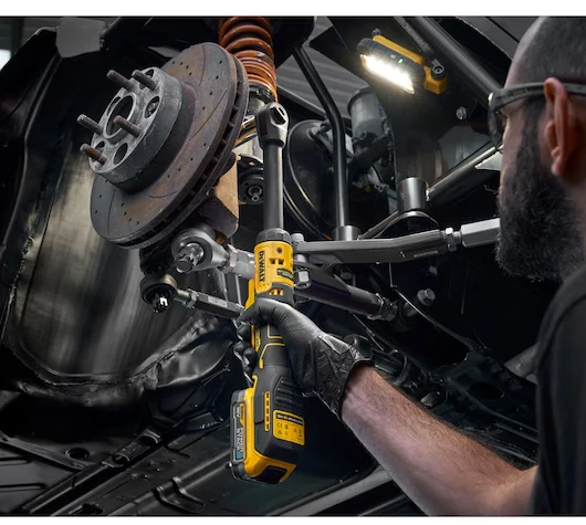 Terkšlinis raktas, prailgintas akumuliatorinis terkšlinis raktas, 95 Nm, 3/8", 18 V, DeWalt [DCF513EN-XJ]