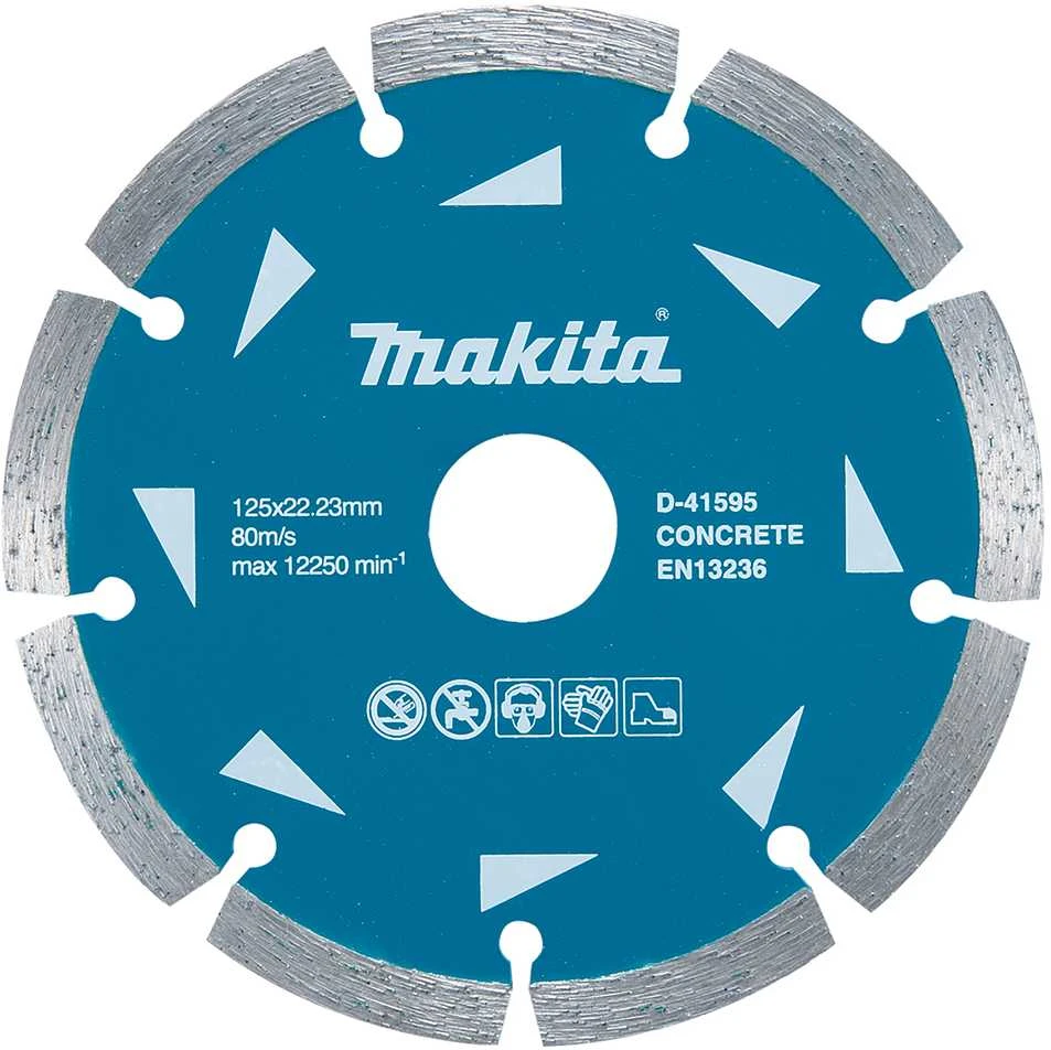 Makita D-41595-10 Segmentinis 125mm eko. klasė betonui 10Vnt.