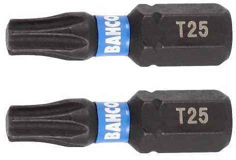 Smūginiai antgaliai Bahco 66IM T25 25mm , 10vnt blisteris