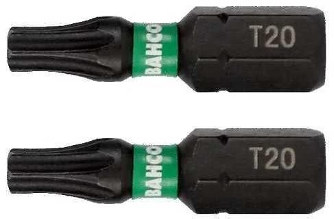 Smūginiai antgaliai Bahco 66IM T20 25mm , 10vnt blisteris