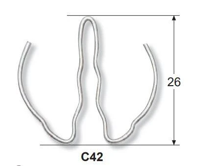 10 apsauginių kaiščių rinkinys 1/2" Koken smūginiams lizdams [PKC42]