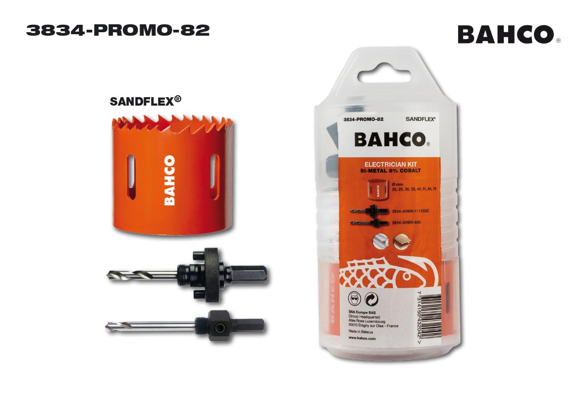 BAHCO HOLE 3834 RINKINYS 10 vnt