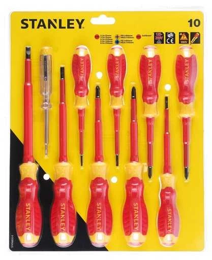 Atsuktuvų komplektas Stanley VDE STHT60032-0; 10 vnt.
