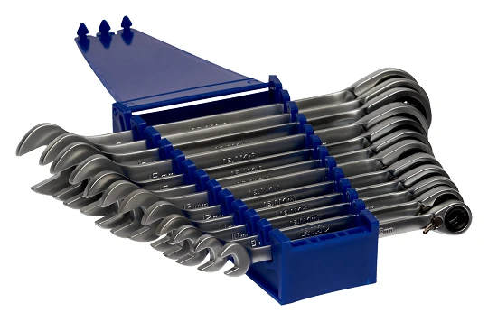 Reketinio veržliarakčio rinkinys 12 vnt 8-19mm Irimo