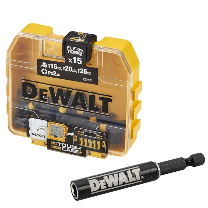 DEWALT Rinkinys sukimo antgalių 16cz. TORSION