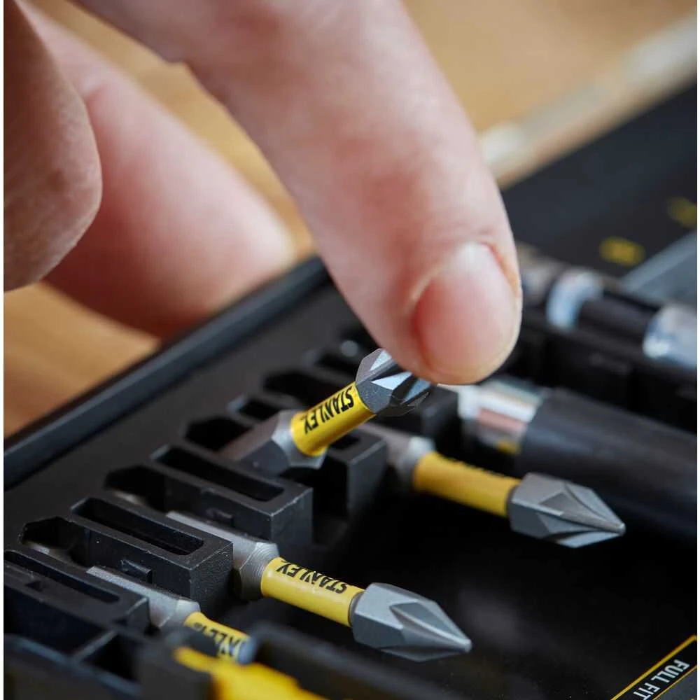 Stanley 19 dalių rinkinys mūro gręžimui ir smūginiam gręžimui