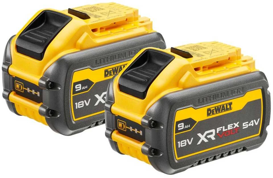 Akumuliatorius DeWalt DCB547X2-XJ; 18/54 V; 9,0 Ah; Li-ion; 2 vnt.