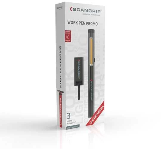 Žibintuvėlis Scangrip WORK PEN 200 R, 200lm + FLASH MICRO R komplektas