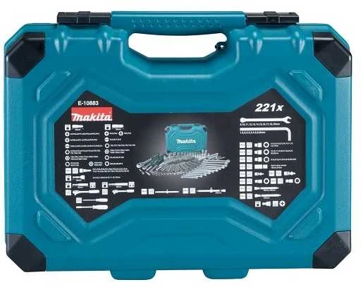 Makita rankinių įrankių rinkinys E-10883 221VNT.