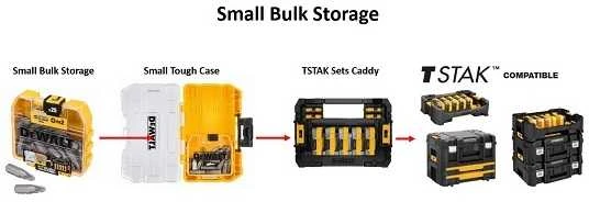 Sukimo antgalių rinkinys DeWalt DT70783T-QZ; 26 vnt.