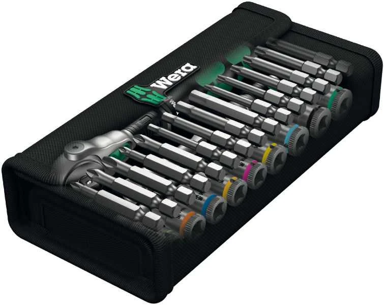 Įrankių komplektas Wera 8100 SA 6 Zyklop Speed; 1/4''; 28 vnt.