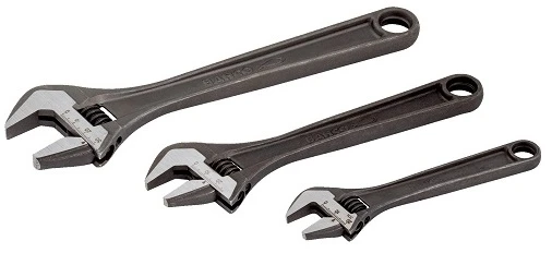 3 reguliuojamų veržliarakčių rinkinys, serijos 80 - 8070, 8071, 8072, Bahco [ADJUST 3]