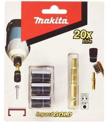 Makita B-40381 Antgalis komplekts 1/4" (8MMx1tk.+ 9.6MM(3/8")x1tk. +10MMx(5/16")x1tk. )