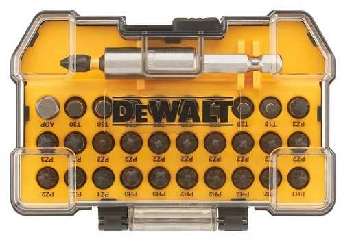 Smūginių sukimo antgalių rinkinys DeWalt DT70560T-QZ; 31 vnt. + magnetinis laikiklis