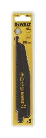 DEWALT BRZESZCZOT DO PIŁY SZABLASTEJ 152x4,2mm/DREWNO 5szt